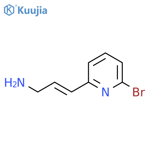 3-(6-bromopyridin-2-yl)prop-2-en-1-amine structure