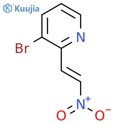 3-bromo-2-(2-nitroethenyl)pyridine structure