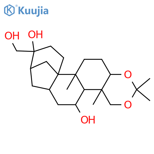 3,6,16,17,18-Aphidicolanepentol; (3α,6α,16β)-form, 3,18-Isopropylidene structure