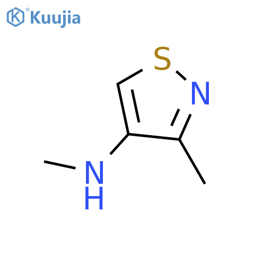 N,3-dimethyl-1,2-thiazol-4-amine structure
