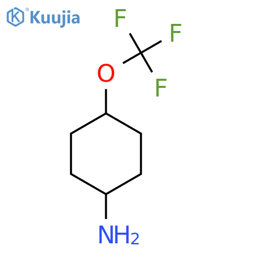 4-(trifluoromethoxy)cyclohexanamine structure