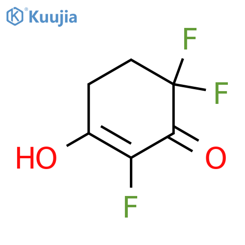2,6,6-trifluoro-3-hydroxy-cyclohex-2-en-1-one structure