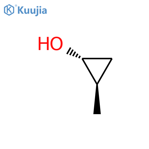 Cyclopropanol, 2-methyl-, trans- structure