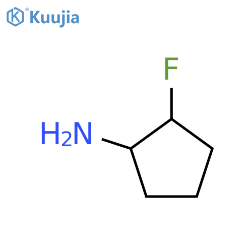 (1S,2S)-2-fluorocyclopentan-1-amine hydrochloride structure