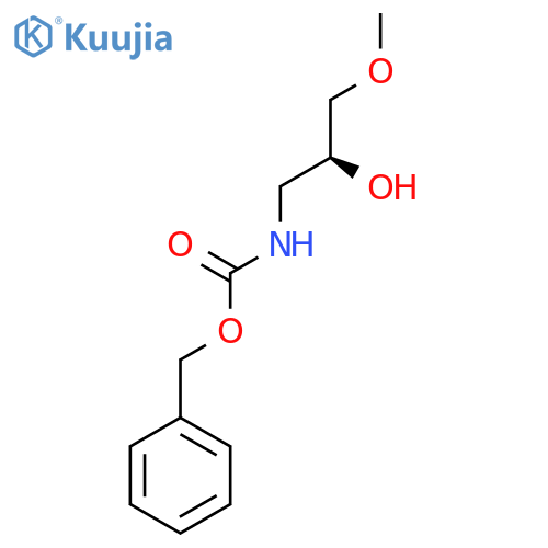 (S)-1-(Cbz-amino)-3-methoxy-2-propanol structure