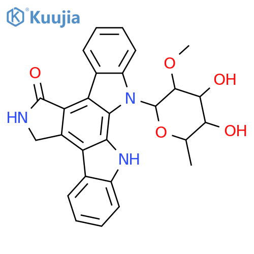 Staurosporinone; N13-(6-Deoxy-2-O-methyl-α-L-talopyranosyl) structure