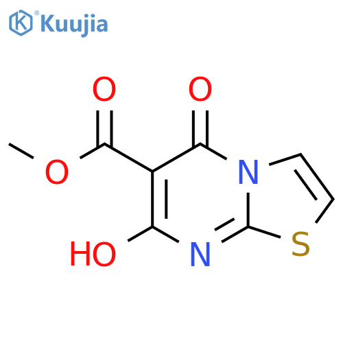 methyl 7-hydroxy-5-oxo-5H-[1,3]thiazolo[3,2-a]pyrimidine-6-carboxylate structure