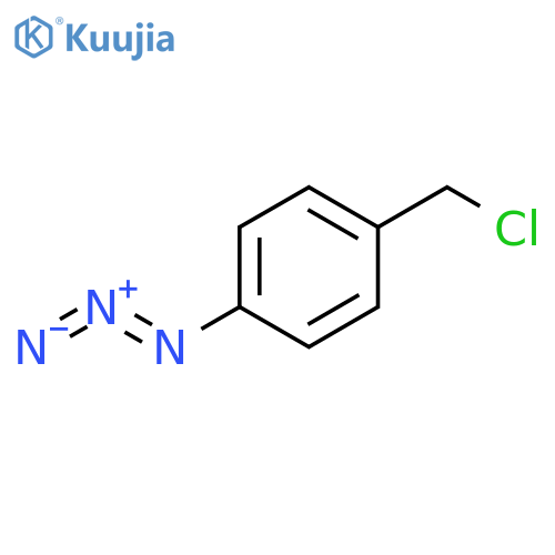 1-azido-4-(chloromethyl)benzene structure