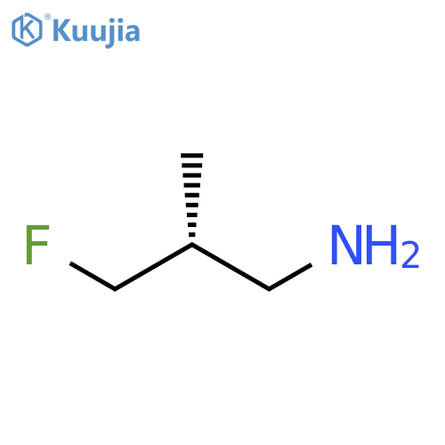 (R)-3-fluoro-2-methylpropan-1-amine HCl structure