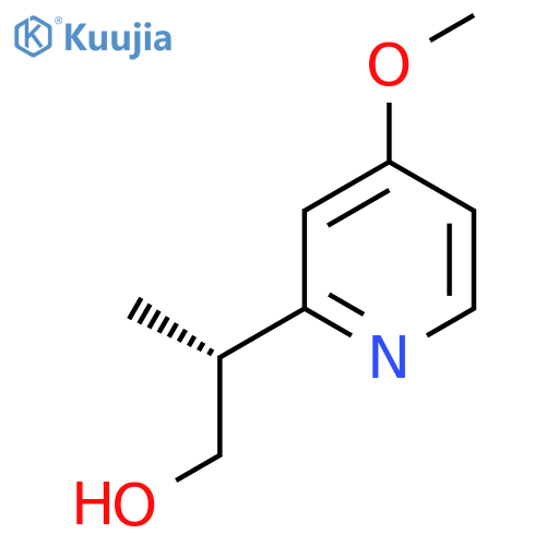 (2R)-2-(4-Methoxypyridin-2-yl)propan-1-ol structure