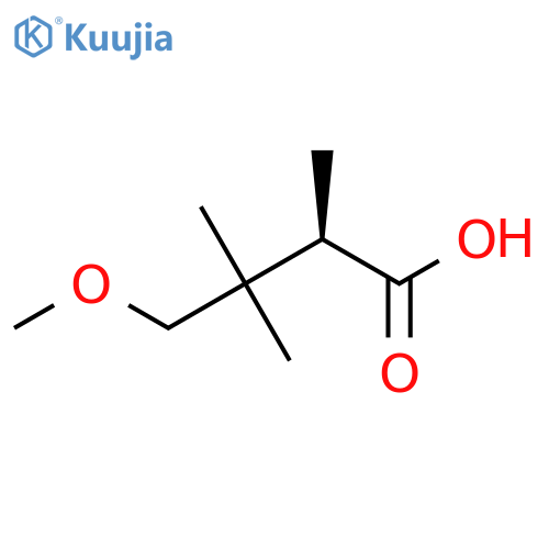 (2R)-4-Methoxy-2,3,3-trimethylbutanoic acid structure