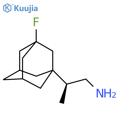 (2S)-2-(3-Fluoro-1-adamantyl)propan-1-amine structure