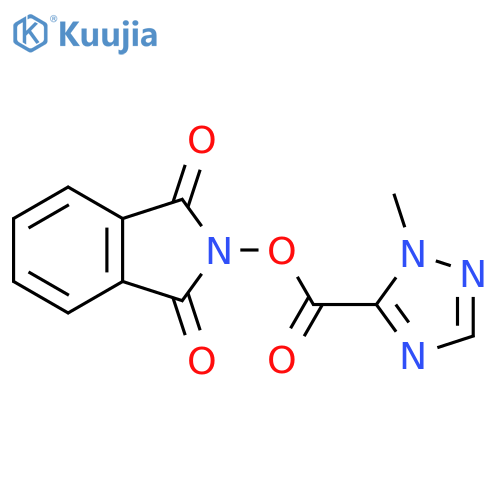 1,3-dioxo-2,3-dihydro-1H-isoindol-2-yl 1-methyl-1H-1,2,4-triazole-5-carboxylate structure