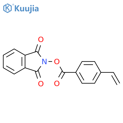 1,3-dioxo-2,3-dihydro-1H-isoindol-2-yl 4-ethenylbenzoate structure