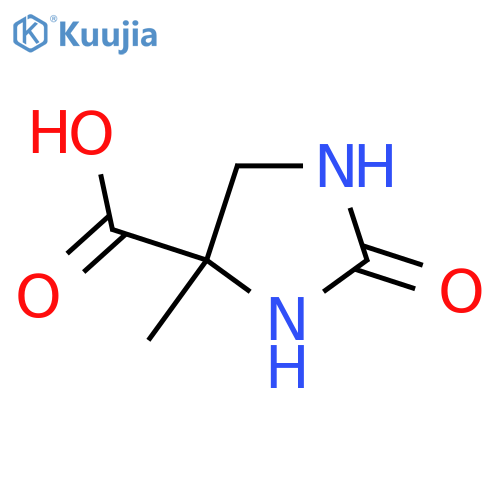 4-methyl-2-oxoimidazolidine-4-carboxylic acid structure