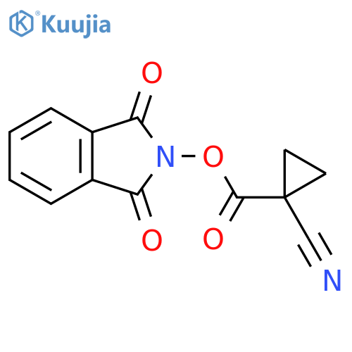 1,3-Dioxoisoindolin-2-YL 1-cyanocyclopropane-1-carboxylate structure