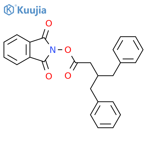 1,3-dioxo-2,3-dihydro-1H-isoindol-2-yl 3-benzyl-4-phenylbutanoate structure