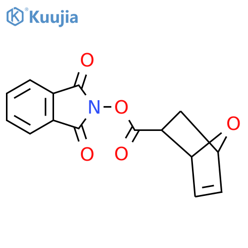 1,3-dioxo-2,3-dihydro-1H-isoindol-2-yl 7-oxabicyclo[2.2.1]hept-5-ene-2-carboxylate structure