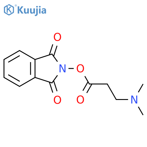 1,3-dioxo-2,3-dihydro-1H-isoindol-2-yl 3-(dimethylamino)propanoate structure