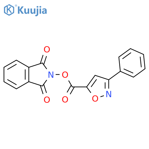 1,3-dioxo-2,3-dihydro-1H-isoindol-2-yl 3-phenyl-1,2-oxazole-5-carboxylate structure