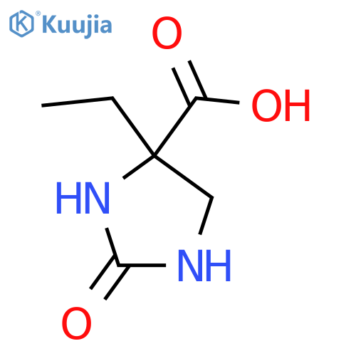 4-Ethyl-2-oxoimidazolidine-4-carboxylic acid structure