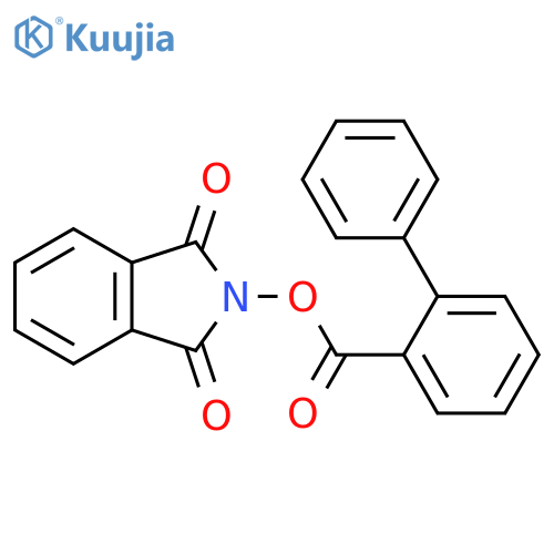 1,3-dioxo-2,3-dihydro-1H-isoindol-2-yl 2-phenylbenzoate structure