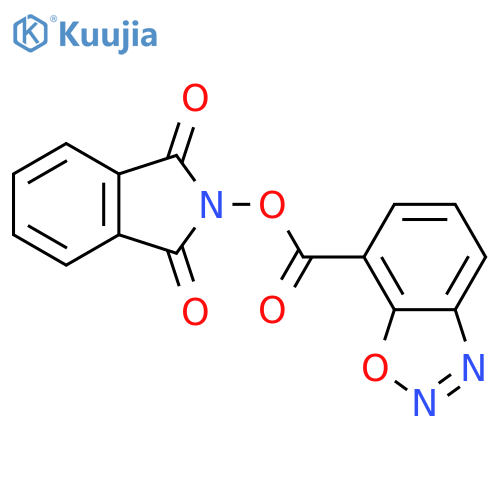1,3-dioxo-2,3-dihydro-1H-isoindol-2-yl 1,2,3-benzoxadiazole-7-carboxylate structure