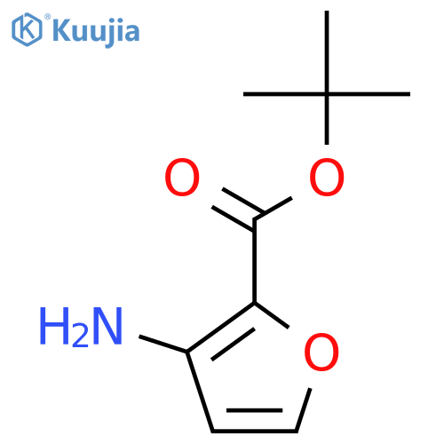 Tert-butyl 3-aminofuran-2-carboxylate structure