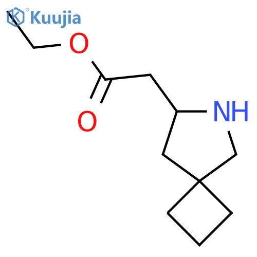 Ethyl 2-(6-azaspiro[3.4]octan-7-yl)acetate structure