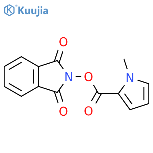 1,3-dioxo-2,3-dihydro-1H-isoindol-2-yl 1-methyl-1H-pyrrole-2-carboxylate structure