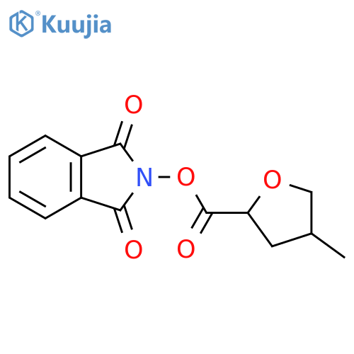 1,3-dioxo-2,3-dihydro-1H-isoindol-2-yl 4-methyloxolane-2-carboxylate structure