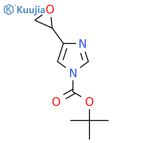 tert-butyl 4-(oxiran-2-yl)-1H-imidazole-1-carboxylate structure