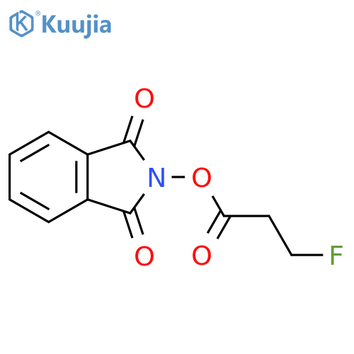 1,3-dioxo-2,3-dihydro-1H-isoindol-2-yl 3-fluoropropanoate structure