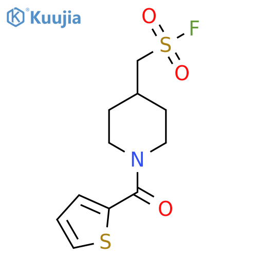 1-(thiophene-2-carbonyl)piperidin-4-ylmethanesulfonyl fluoride structure