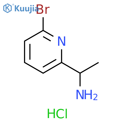1-(6-Bromopyridin-2-yl)ethan-1-amine dihydrochloride structure