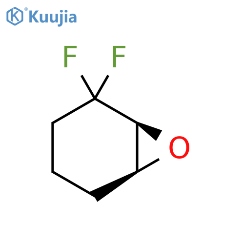 (1S,6S)-2,2-Difluoro-7-oxabicyclo[4.1.0]heptane structure