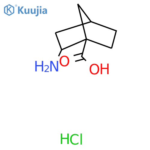 2-Aminobicyclo[2.2.1]heptane-1-carboxylic acid hydrochloride structure