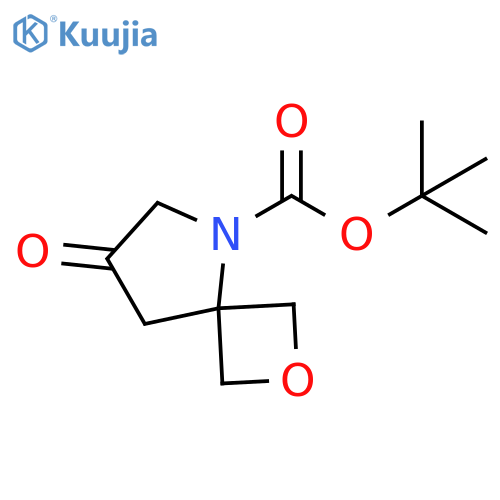 2-Oxa-5-azaspiro[3.4]octane-5-carboxylic acid, 7-oxo-, 1,1-dimethylethyl ester structure