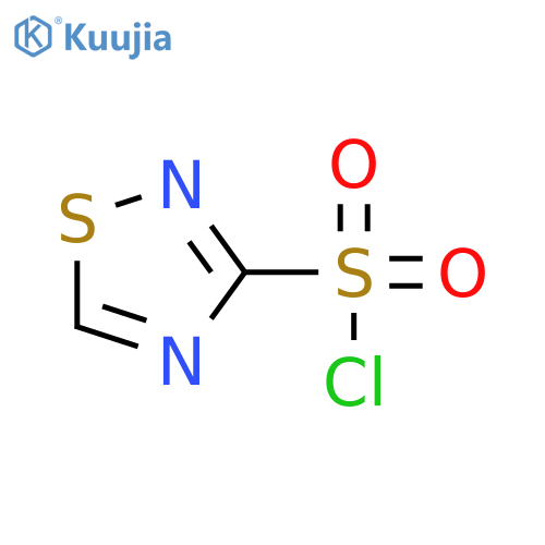 1,2,4-Thiadiazole-3-sulfonyl chloride structure