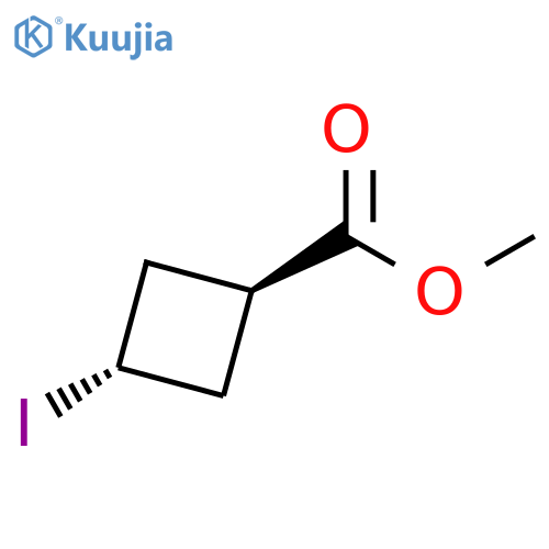 methyl trans-3-iodocyclobutanecarboxylate structure