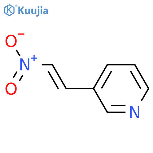 trans-3-(2-nitrovinyl)pyridine structure