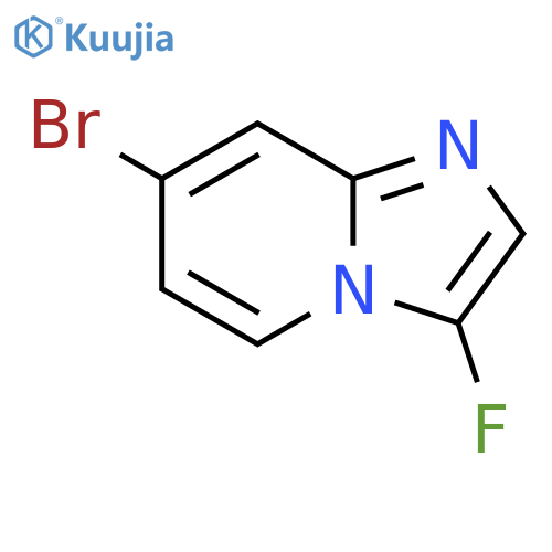 7-bromo-3-fluoro-imidazo[1,2-a]pyridine structure