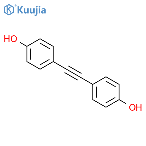 4-2-(4-hydroxyphenyl)ethynylphenol structure