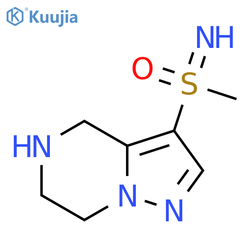 imino(methyl){4H,5H,6H,7H-pyrazolo[1,5-a]pyrazin-3-yl}-lambda6-sulfanone structure