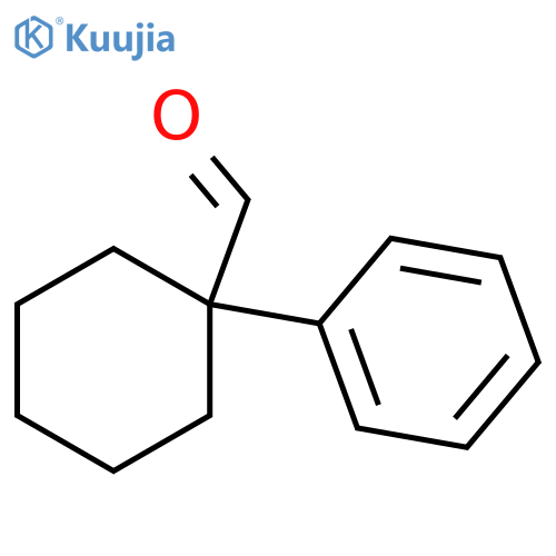 1-phenylcyclohexanecarbaldehyde structure