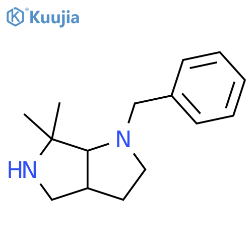 1-Benzyl-6,6-dimethyloctahydropyrrolo[3,4-b]pyrrole structure