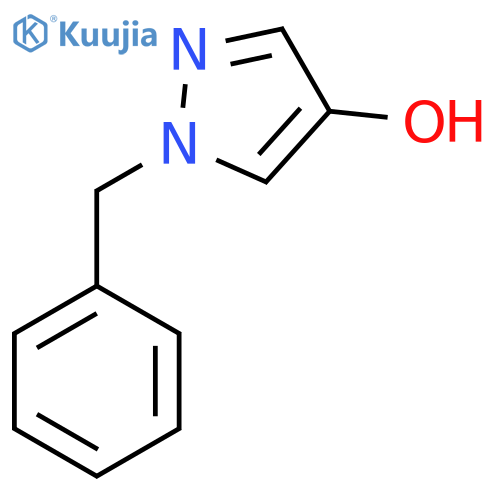 1-Benzyl-1H-pyrazol-4-ol structure