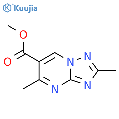 Methyl 2,5-dimethyl[1,2,4]triazolo[1,5-a]pyrimidine-6-carboxylate structure
