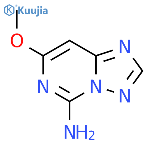 7-Methoxy[1,2,4]triazolo[1,5-c]pyrimidin-5-amine structure