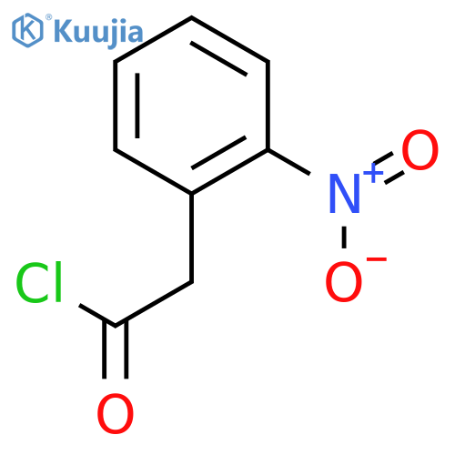 2-(2-nitrophenyl)acetyl chloride structure